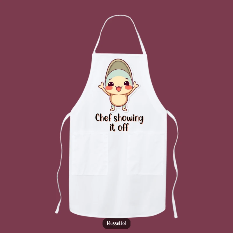 Funny Proud Mussel Apron: Cook with Confidence & Flair Gift