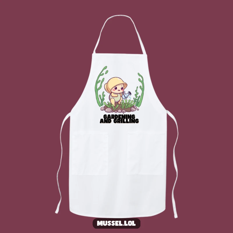 Funny Mussel Kelp Garden Apron: Garden in Style and Comfort