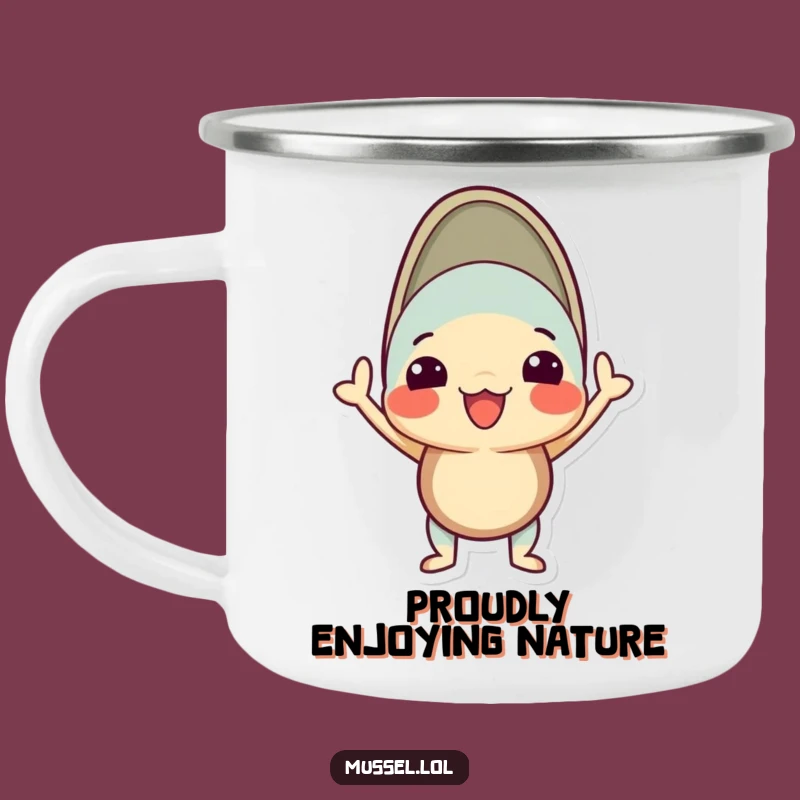 Funny Proud Mussel Camping Mug: Confident Brews on Every Adventure Gift