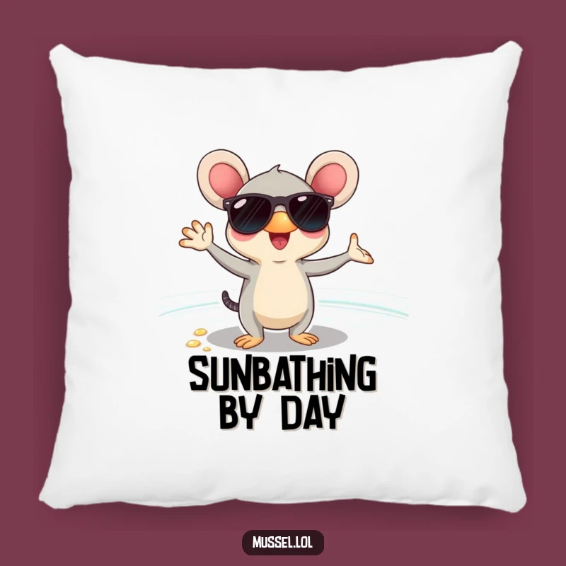 Funny Cool Mussel Pillow: Soft Comfort with Beachy Humor