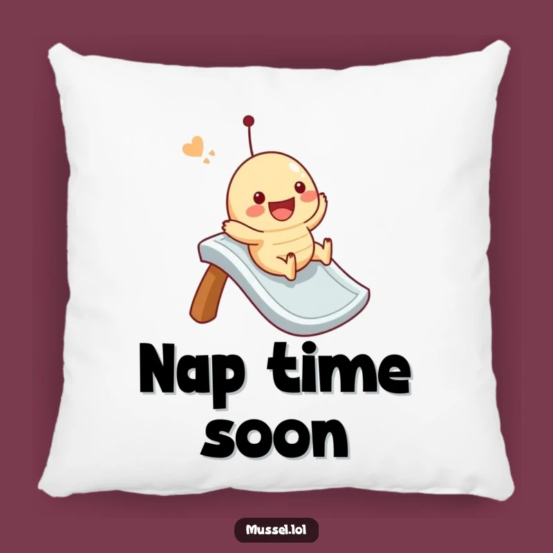 Funny Mussel Slide Pillow: Soft Character Sliding Art, Comfy & Humorous Gift!