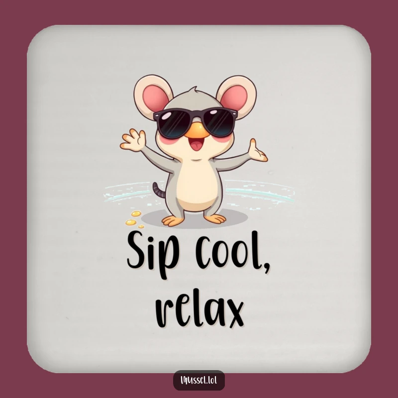 Funny Cool Mussel Coasters: Protect Surfaces with Beachy Charm