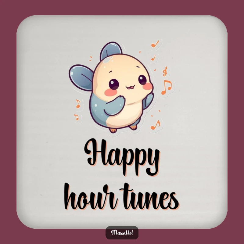 Funny Musical Mussel Coaster: Protect Surfaces with Harmony