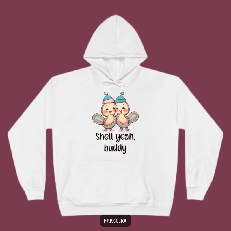 Funny Mussel Buddies Hoodie: Cozy Comfort for Playful Companions
