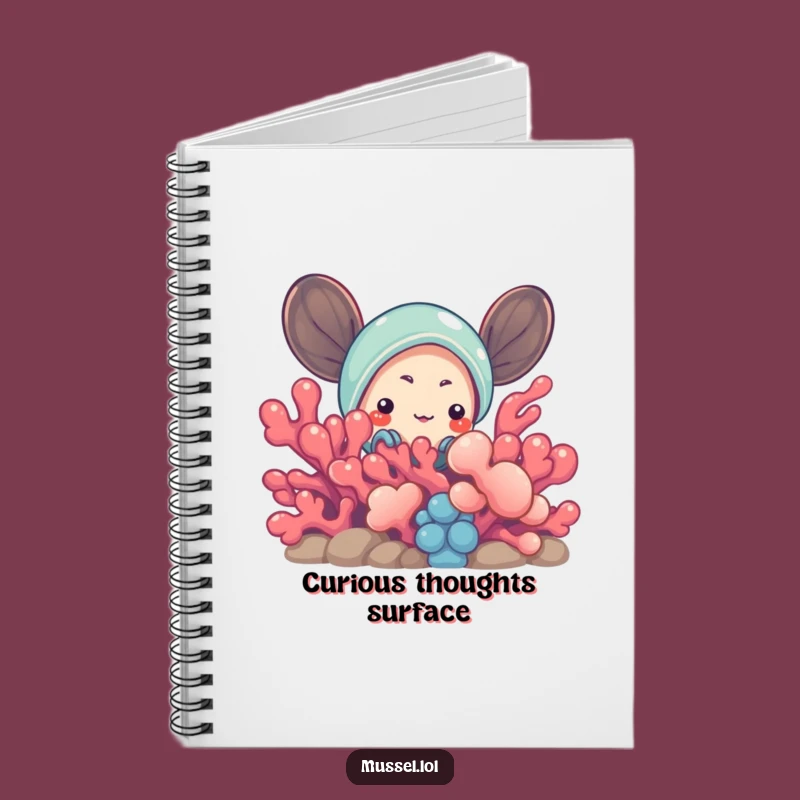Funny Curious Mussel Notebook: Journal Your Discoveries with Humor