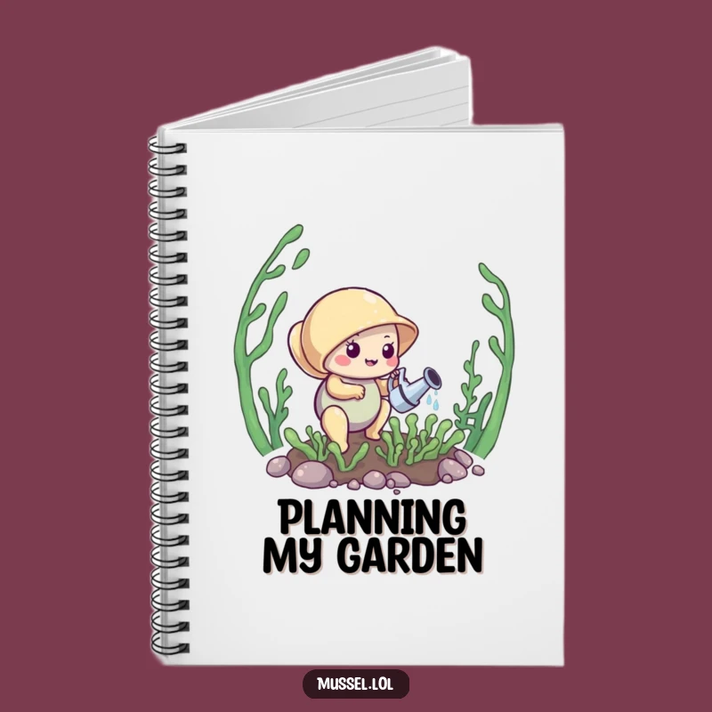 Funny Mussel Kelp Garden Notebook: For Your Growing Ideas
