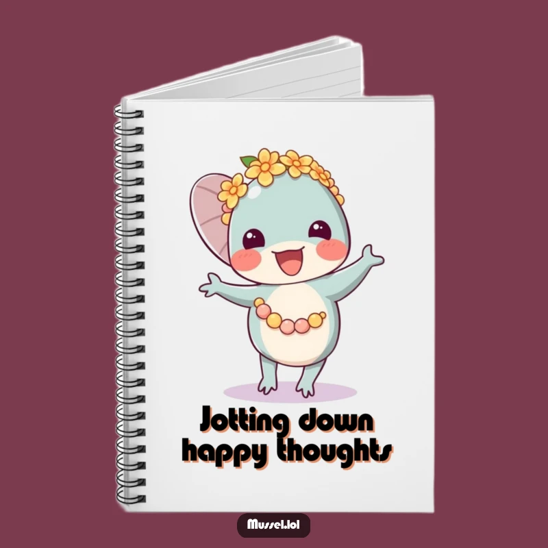 Funny Mussel Lei Dancer Notebook: Jot Down Joy, Hilarious Funny Gift