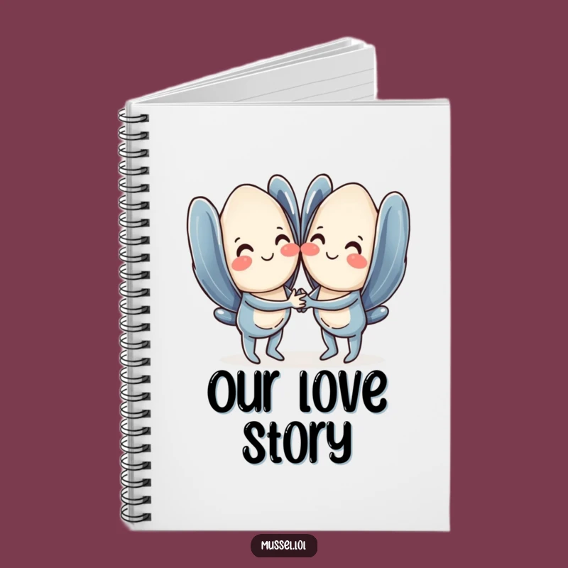 Funny Mussel Love Notebook - Perfect Funny Gift for Journaling Dreams
