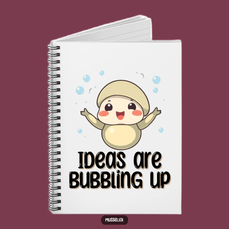 Funny Mussel Notebook: Bubbles Celebration Journal
