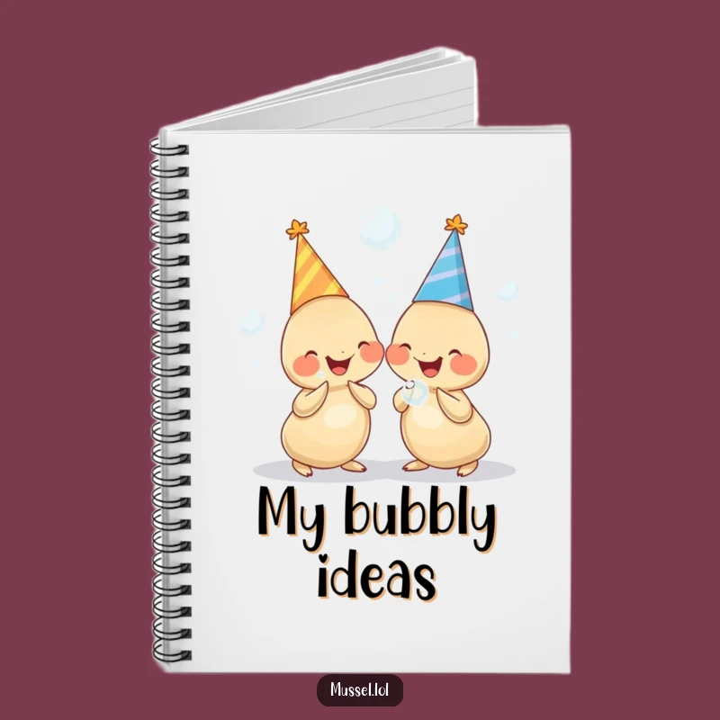 Funny Mussel Party Notes Notebook - Jot Down Celebratory Ideas!