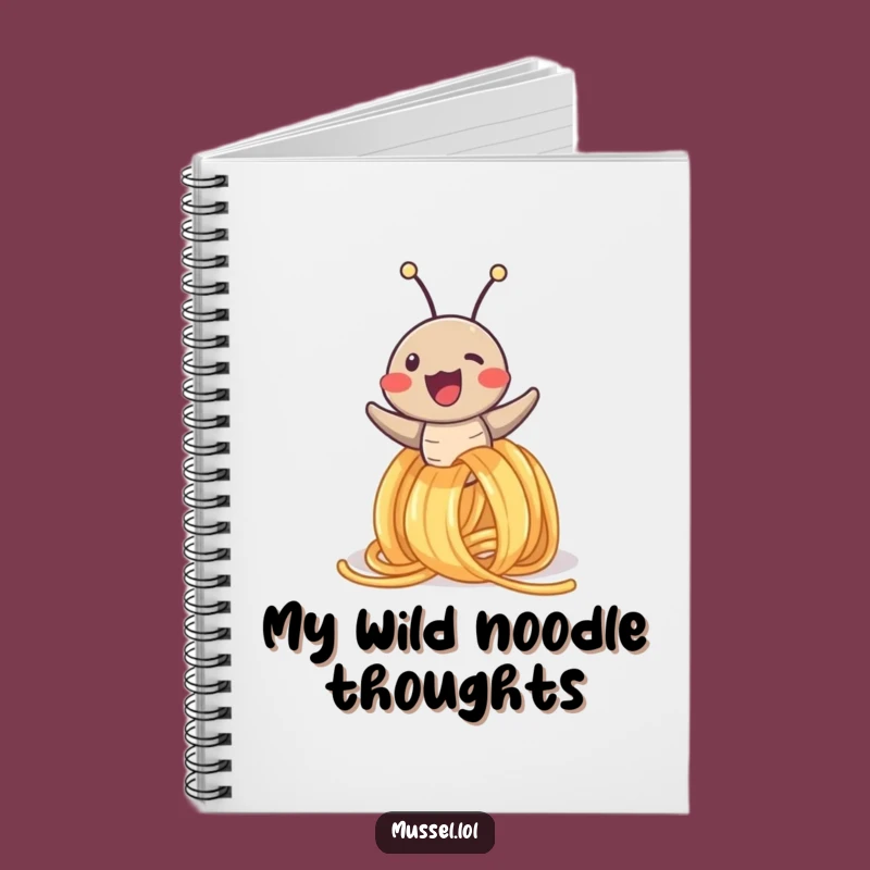 Funny Mussel Spaghetti Ideas Notebook, Joyful Journal Gift!