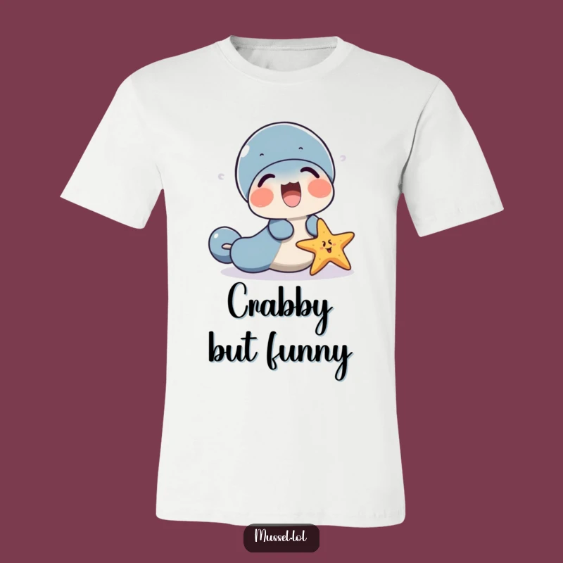 Funny Mussel Starfish Laugh T-Shirt: Wear Your Joyful Friendship