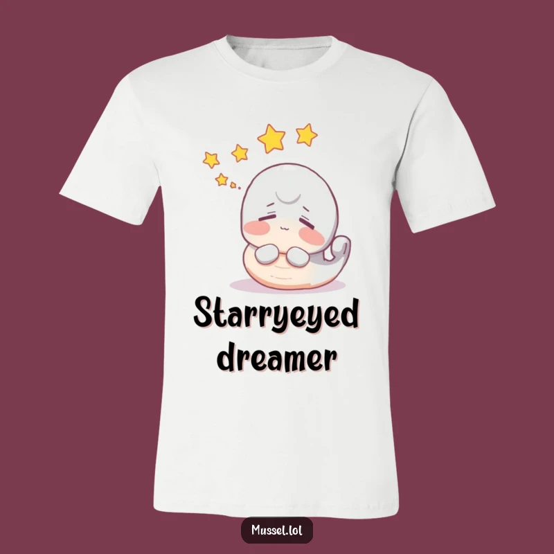 Funny Dreaming Mussel T-Shirt - Celestial & Funny Gift Apparel