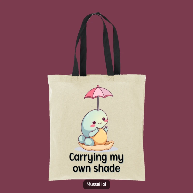 Funny Mussel Umbrella Tote Bag - Stylish and Hilarious Gift Idea